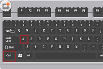 电脑文本全选快捷键是什么