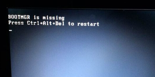 bootmgr is missing windows 10