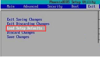 bios恢复出厂设置